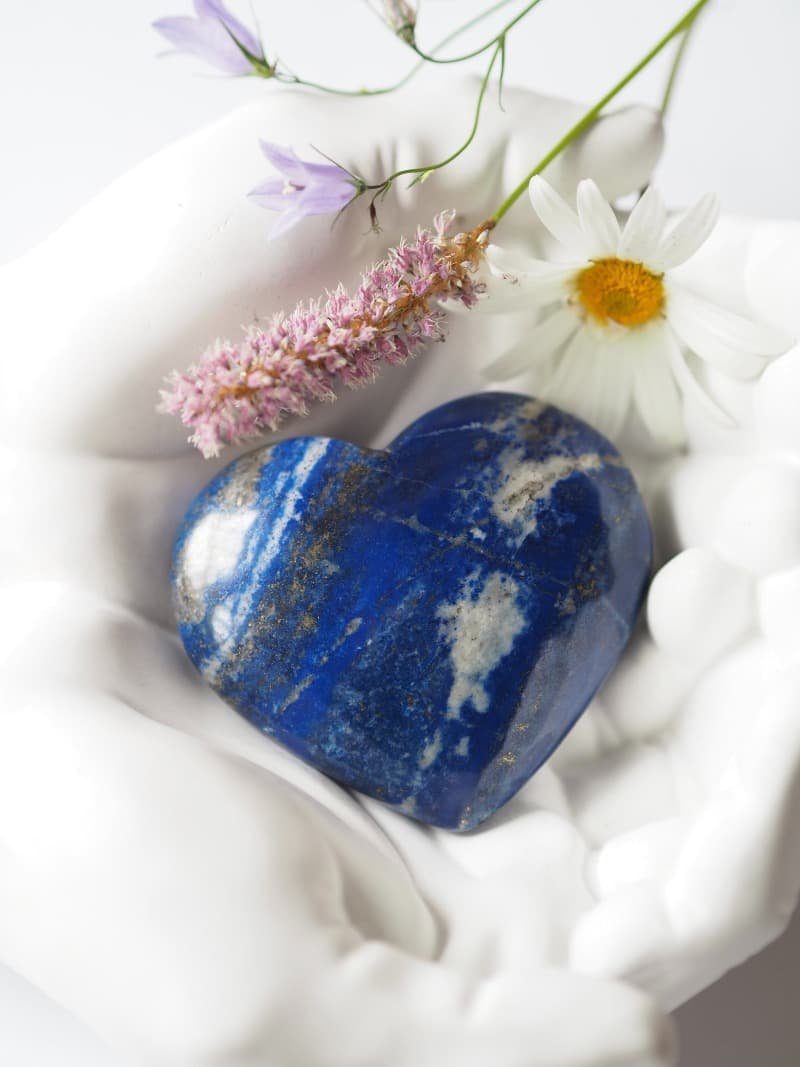 1 Hmatka Lapis Lazuli srdce