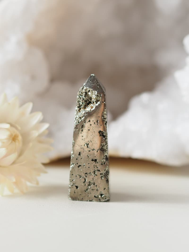 Pyrit obelisk Peru, 47 g